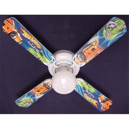 Lightitup Hot Wheels Ceiling Fan 42 in. LI1526653